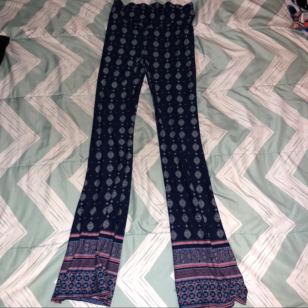 Printed Flowy pants